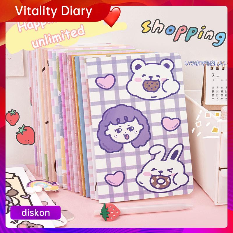 

【COD❤️】Kreatif A5 Notebook Lucu Alat Tulis Siswa Kantor Notepad VDY