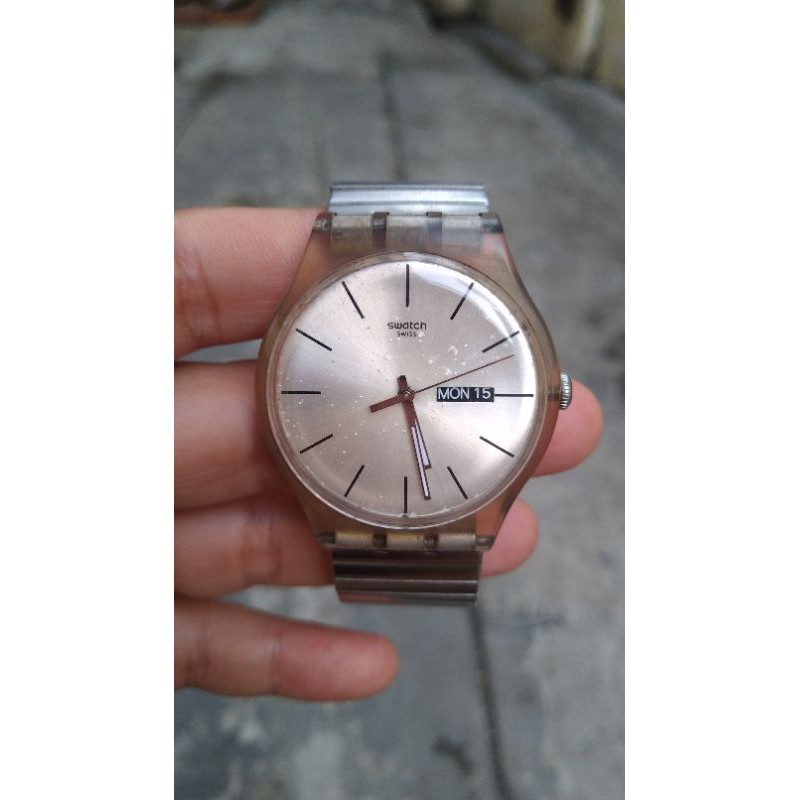 jam swatch second bekas original