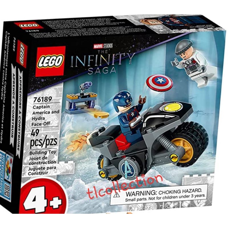 Sale LEGO Marvel Captain America and Hydra Face-Off 76189. Original