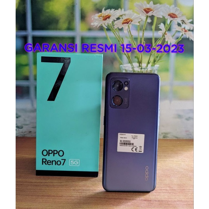 Oppo Reno 7 5G Ram 8/256gb Ex Resmi Indonesia