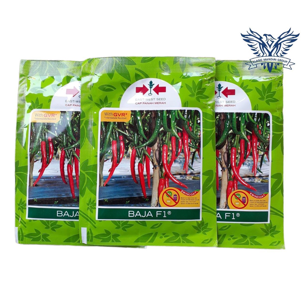 Baja F1 1500 Butir Benih Cabe Besar Panah Merah Darmais Beton
