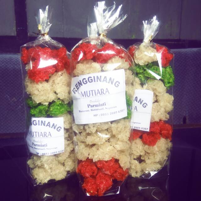 

Rengginang warna oleh oleh khas wonosobo