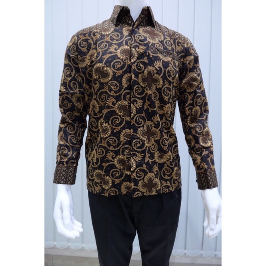 KAIN BAHAN/BAKAL KEMEJA PRIA//WANITA BATIK HALUS PRINTING ALMIRA (BATIK NS) UKURAN 105CM X 210CM