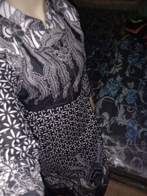 Maura Couple - Sania Ruffle Batik Couple Ori Ndoro Jowi Garansi Termurah Shopee - Batik Modern Solo