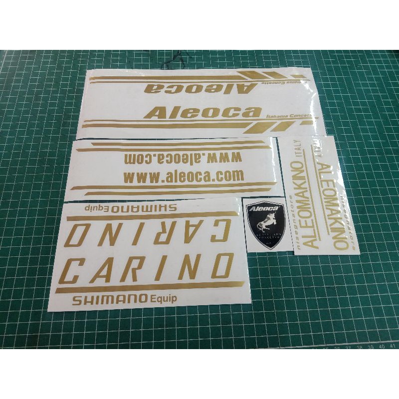 stiker sepeda aleoca carino