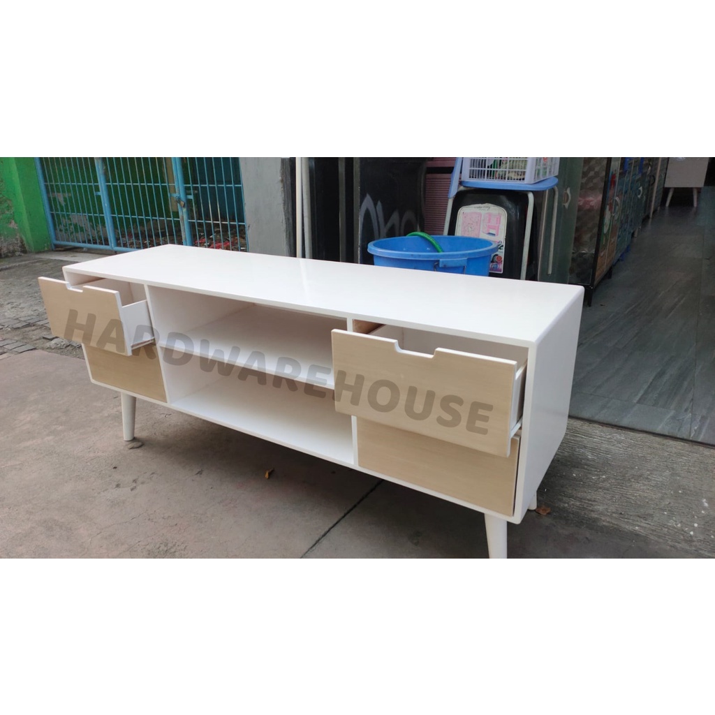 Rak TV Minimalis Modern Multiple Drawer