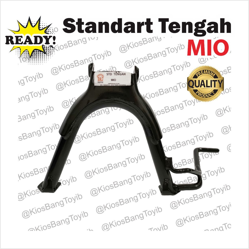 Standar Standart Jagang Jagrak Tengah Mio Smile Sporty Hitam Tebal