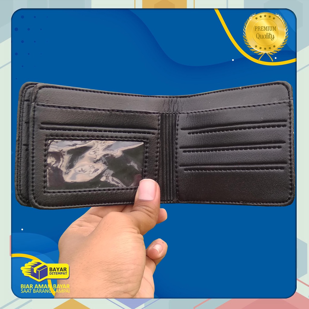 AMT Cloth's Fashion Dompet Pria amt pendek Bahan Kulit sintetik