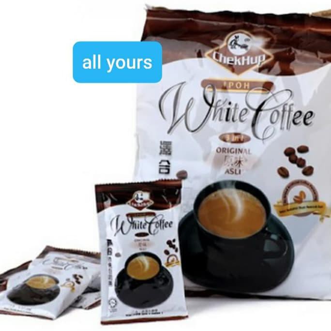 

BPOM kopi white coffee chek hup chekhup ipoh malaysia 3in1 original TERMURAH