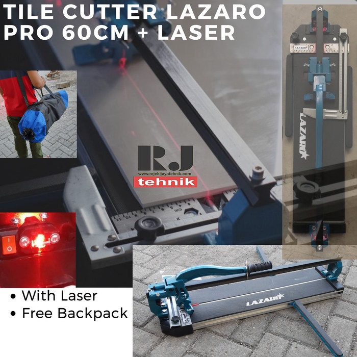 Lazaro Tile Cutter Alat Potong Granit Keramik 60cm Pro With Laser