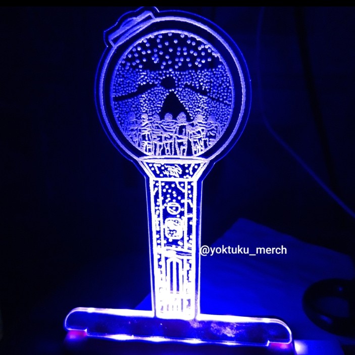 Lampu Hias Custom Kado Wisuda (BTS, EXO, 1D, NCT, KPOP)