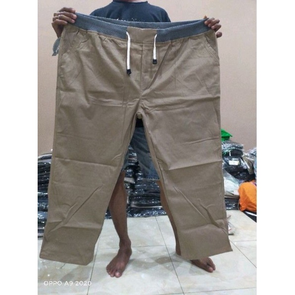 CELANA PANJANG CHINO RIP KOLOR SUPER JUMBO XXXXXL SIZE 40-50