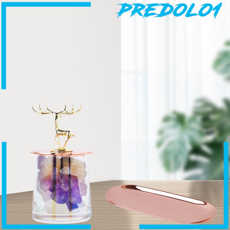 (Predolo1) Diffuser Minyak Esensial Aromaterapi Bahan Batu Kristal