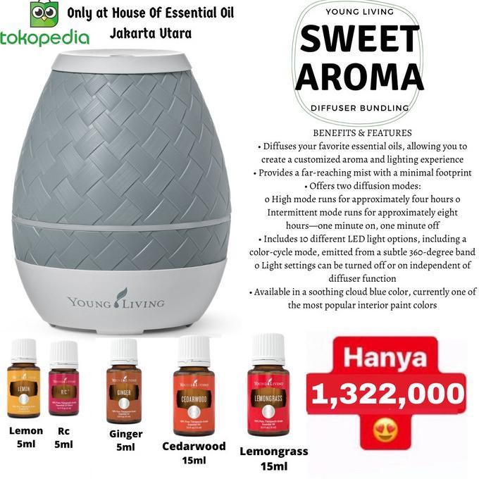 Sweet Aroma Diffuser Young Living Bundling Set Nandaputriah