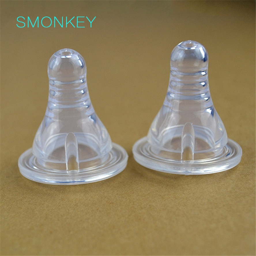 Baby Breast Feeding Pigeon Nipple Kids Silicone Wide Caliber for Different Milk Bottle Pacifier