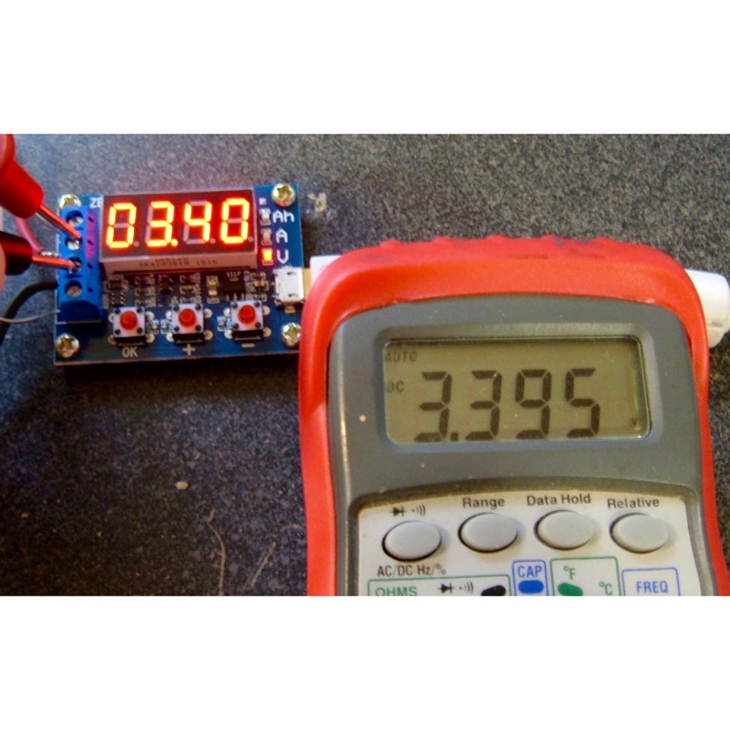 GIJ - Zhiyu Battery Capacity Meter Discharge Tester 1.5v~12v for 18650