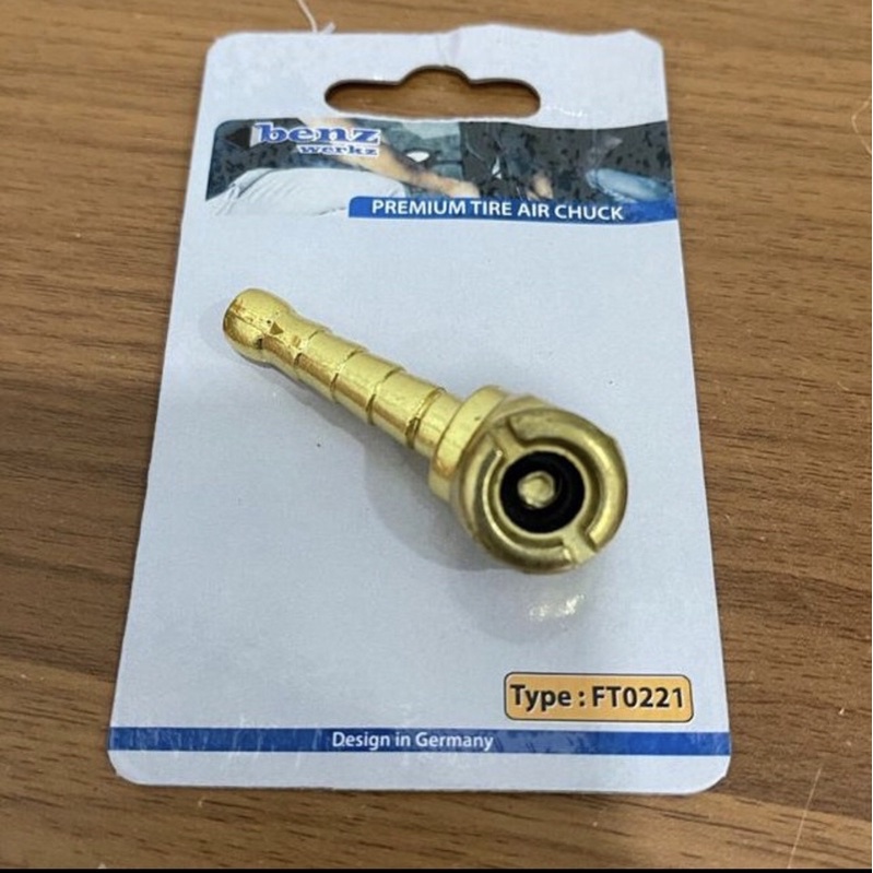 BENZ MAS KEONG FT-0221 kepala isi angin ban pendek model keong kuningan air chuck keong airchuck kun