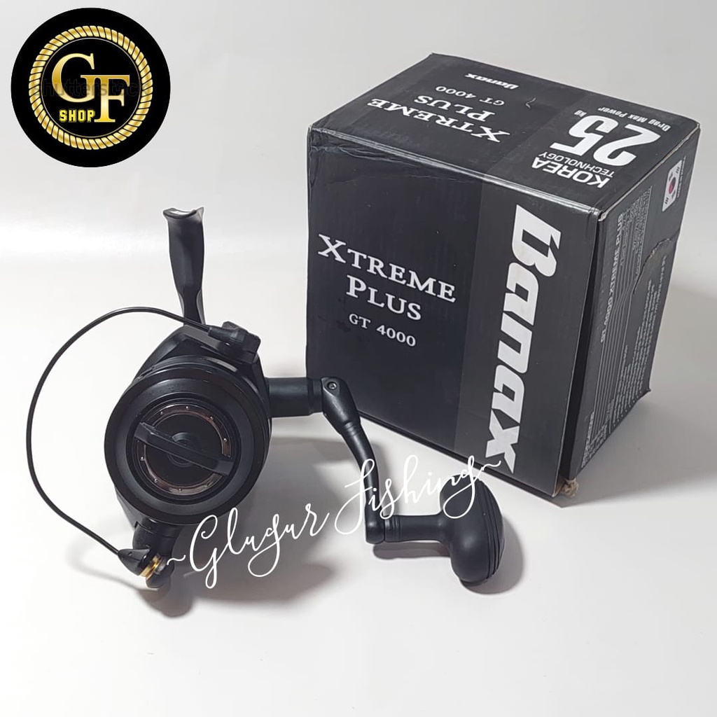 REEL SPINNING BANAX XTREME PLUS GT-4000 / KOREA TECHNOLOGY 25KG DRAG MAX POWER/ 4+1BB