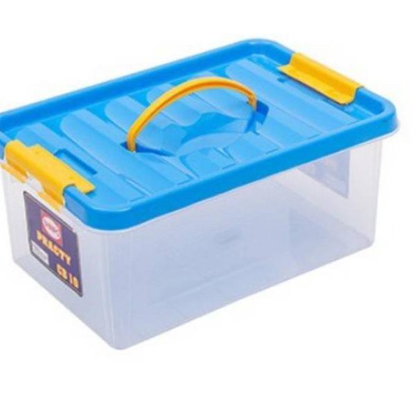 【Ready】 SHINPO CONTAINER BOX 10 LITER SIP 129 Practy CB10 Container Box Plastik CB 10 liter