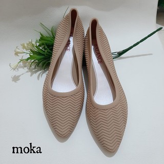 Sepatu Wanita Motif Salur Jelly Shoes Wedges Tinggi 4cm Sepatu Wanita Motif Salur Jelly Shoes Wedges Tinggi 4cm