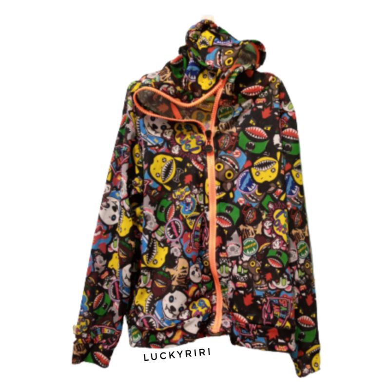 Monza Elstinko Kids Ori Doodle Hoodie Jacket 5-9y