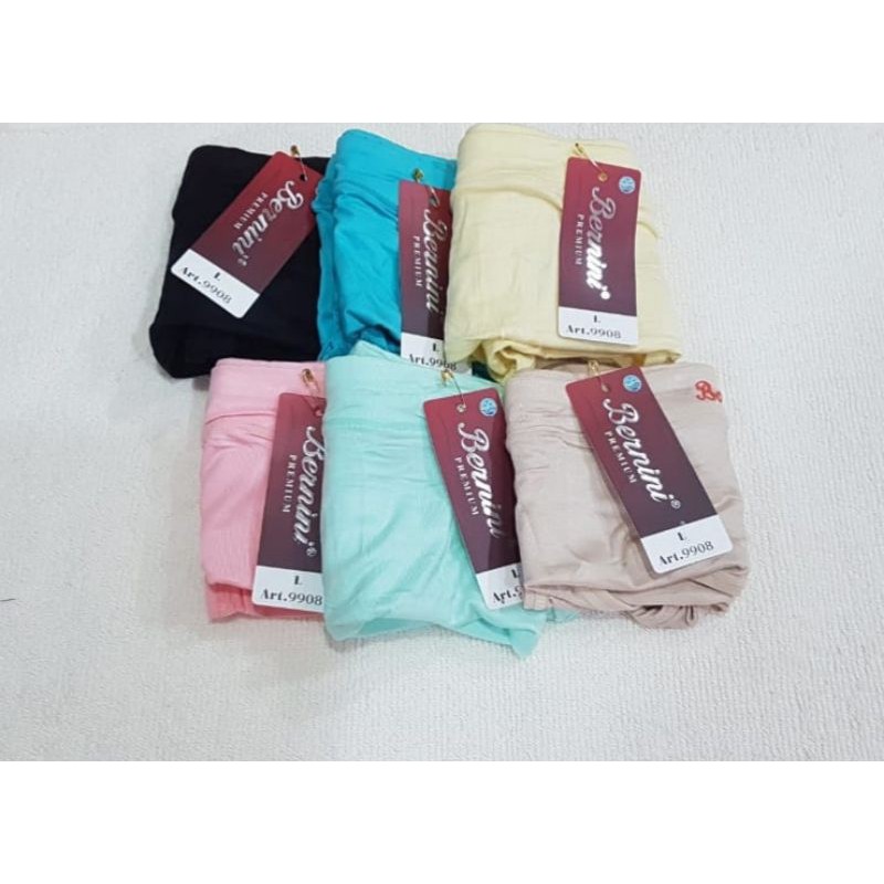 6 pc Celana dalam wanita midi merk Bernini kode 9908