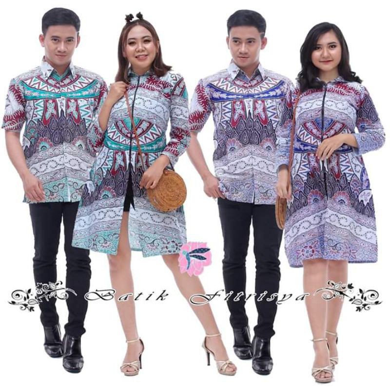 Sarimbit Batik Tunik Fitrisya / Couple Batik Tunik Fitrisya