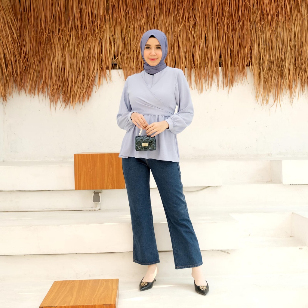 FALEIA TOP / ATASAN / BLOUSE / BUSUI / ATASAN KERJA