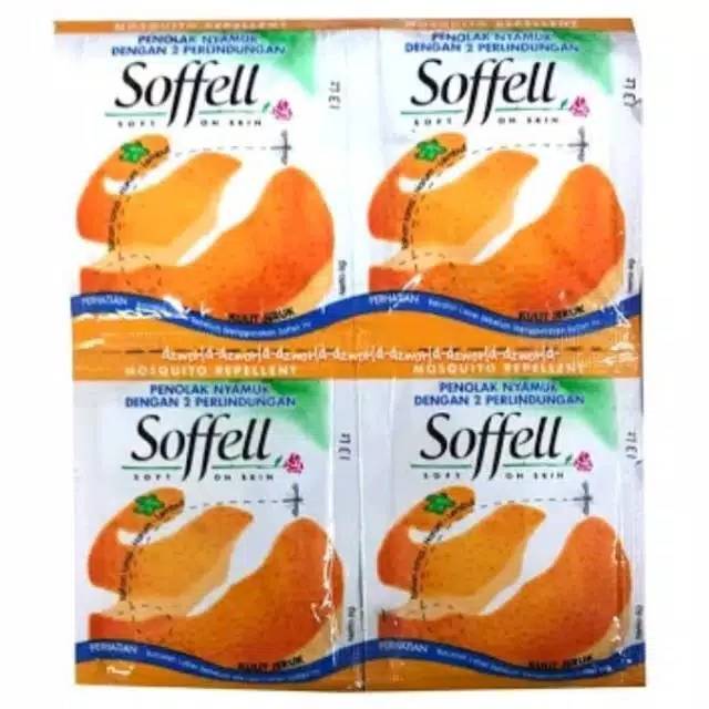 SOFFELL Soffel sachet kulit jeruk /bengkoang/ bunga geranium