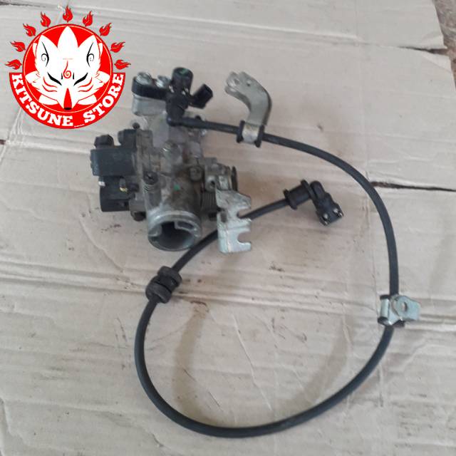 Throttle body throttle bodi injeksi beat esp beat pop scoopy fi esp full set original copotan
