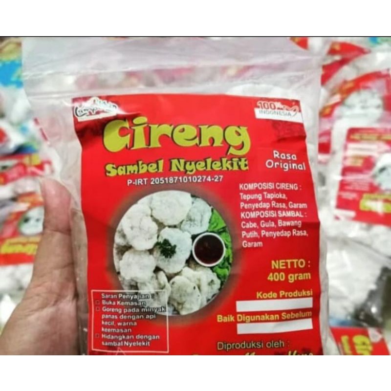 

cireng sambel nyelekit