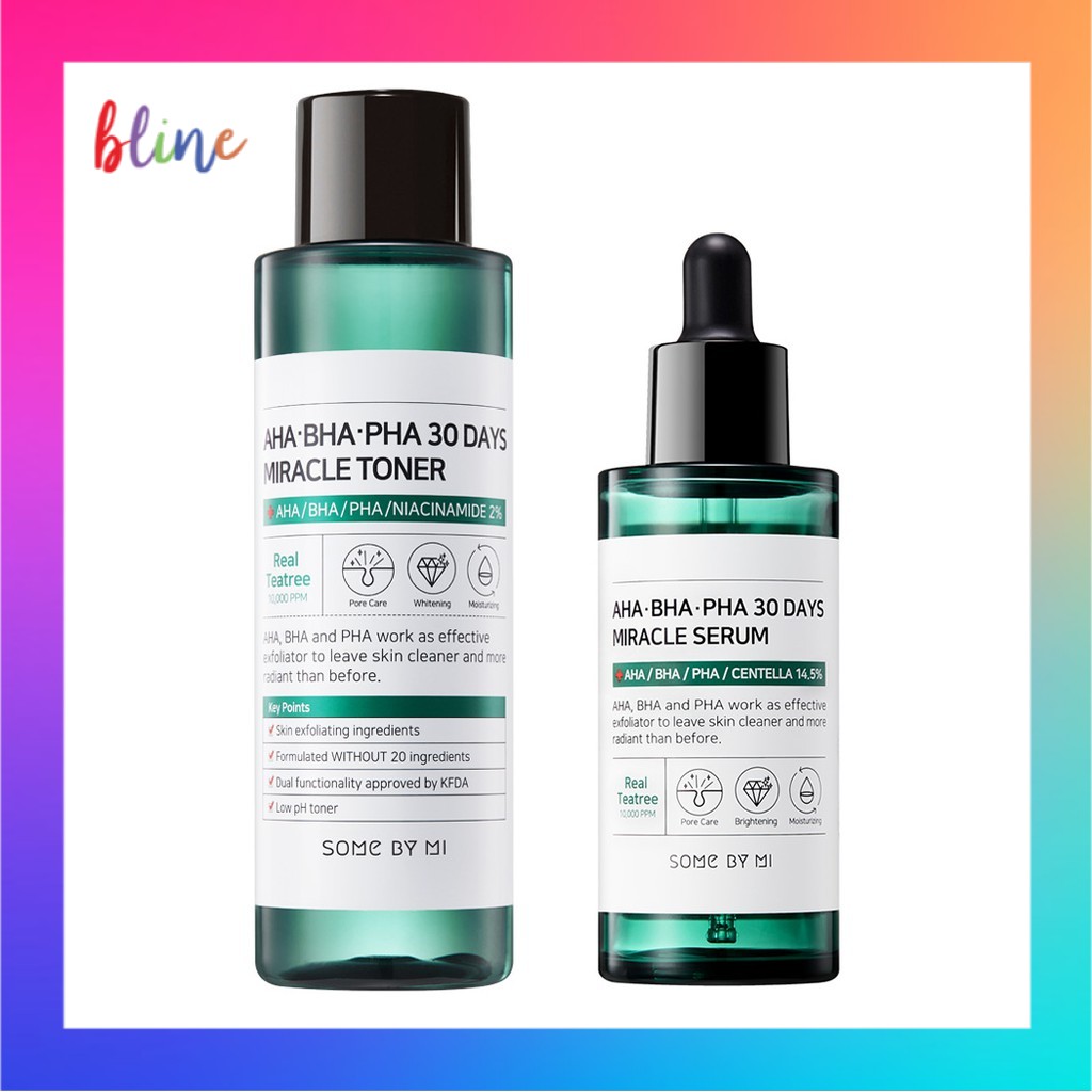 SOMEBYMI MIRACLE TONER + MIRACLE SERUM