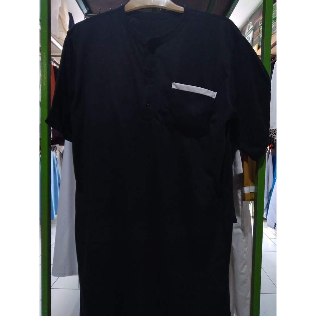 Kaos Kurta Pakistan Pria Muslim/kaos kurta pria Lengan Pendek/kaos list