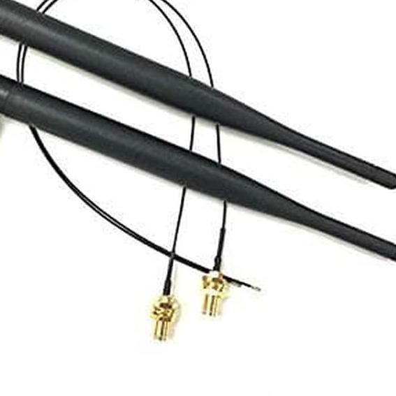➤ Antenna ax200 ax210 ax201 9560 m2 mhf4 ipex4 wifi dual antena ngff - universal(mini) ←