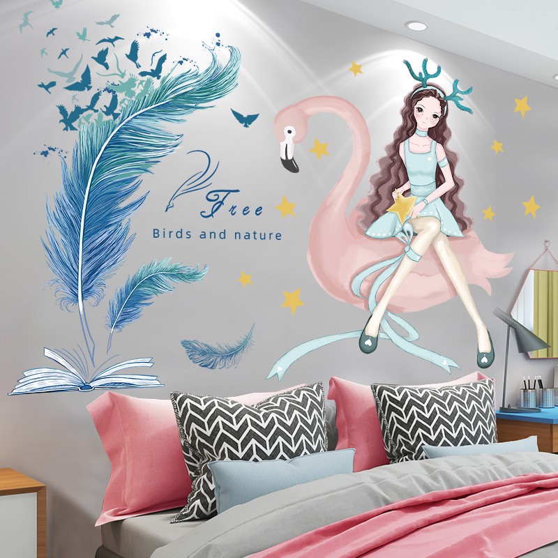Stereo 3DNordic ins angin stiker Ruang tamu Latar Stereo 3DNordic ins angin stiker Ruang tamu Latar