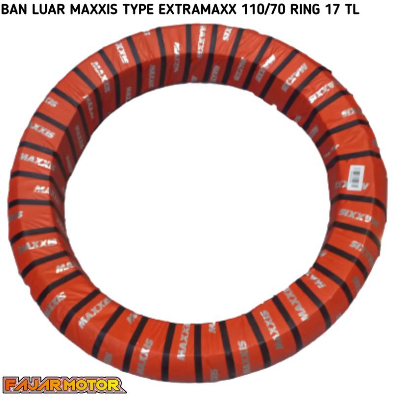 MAXXIS BAN LUAR 110/70-17 TYPE EXTRAMAXX M6233W 110 /70-17 TUBELESS R26 110 /80-17