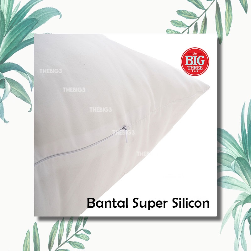 KENDRA - Paket Bantal + Guling Silikon - Soft Pillow Bolster - Super SIlicon grade AAA - Tidur