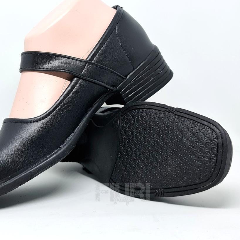 ➳ FIURI - Sepatu Pantofel Wanita Tali Hitam - Sepatu Pantofel Sekolah Wanita ✦