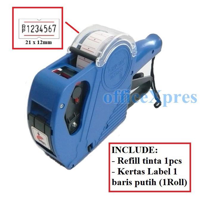 

[KODE 6N7PH] Mesin Alat Label Harga / Price label 8 digit /Cover plastik / Label Harga OPL Labeller Origin 5500PC