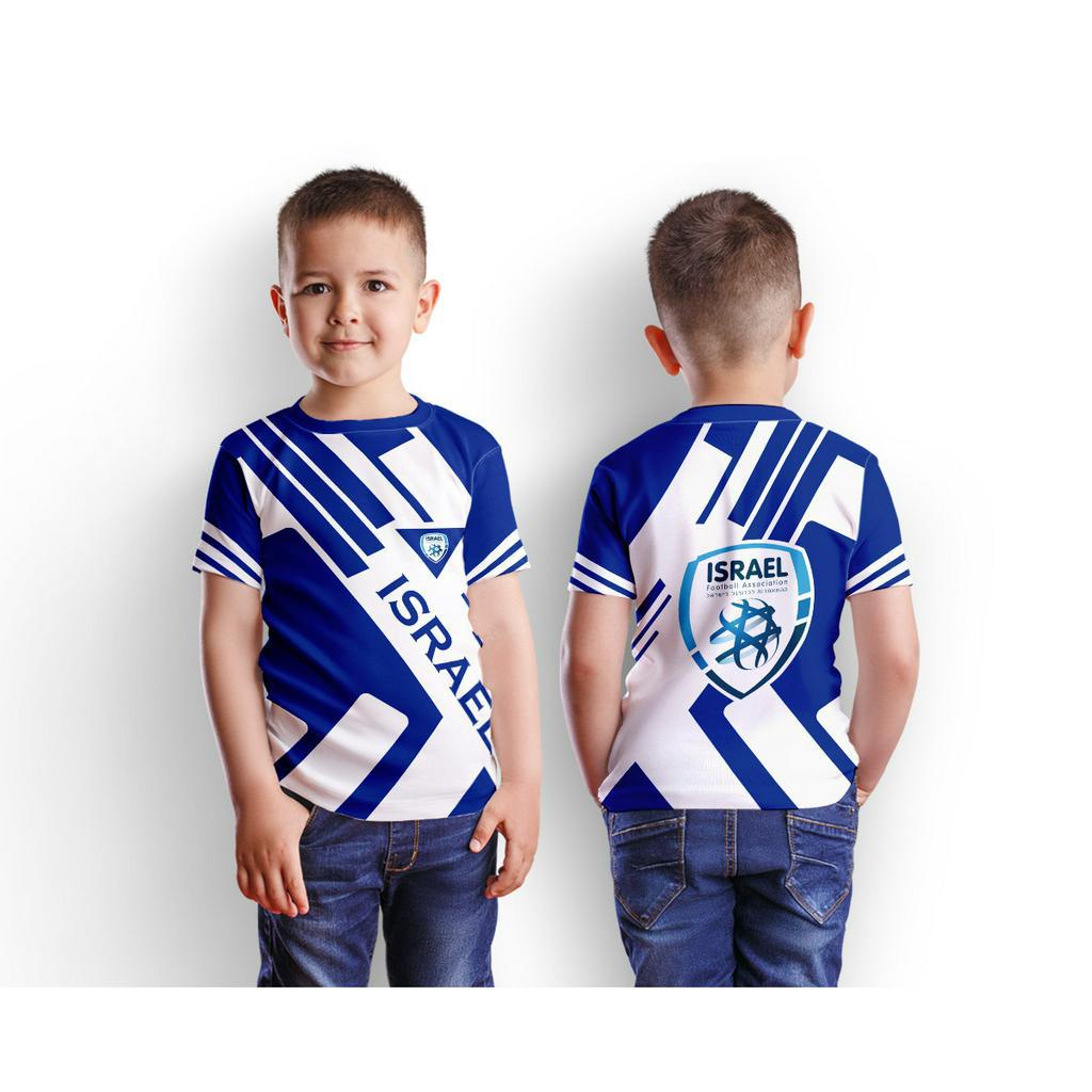 Baju Kaos Anak ISRAEL Full Print Sublime Custom 05