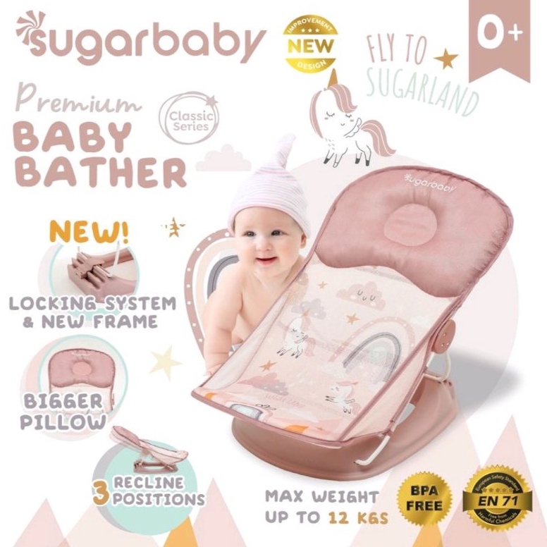 Sugar Baby Deluxe Baby Bather Crown/ Bather Sugarbaby Mandi Bayi