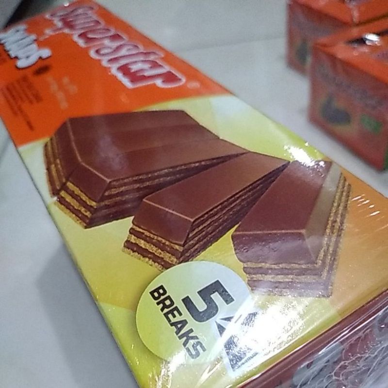 Super Star Snaps Wafer Salut Coklat 1 pack ( 12 bks ) 336 gr