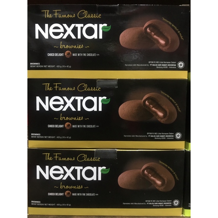 

504Oekh Nextar Brownies @2000 (1 Box Isi 10 Pcs) 6J4727iyfi