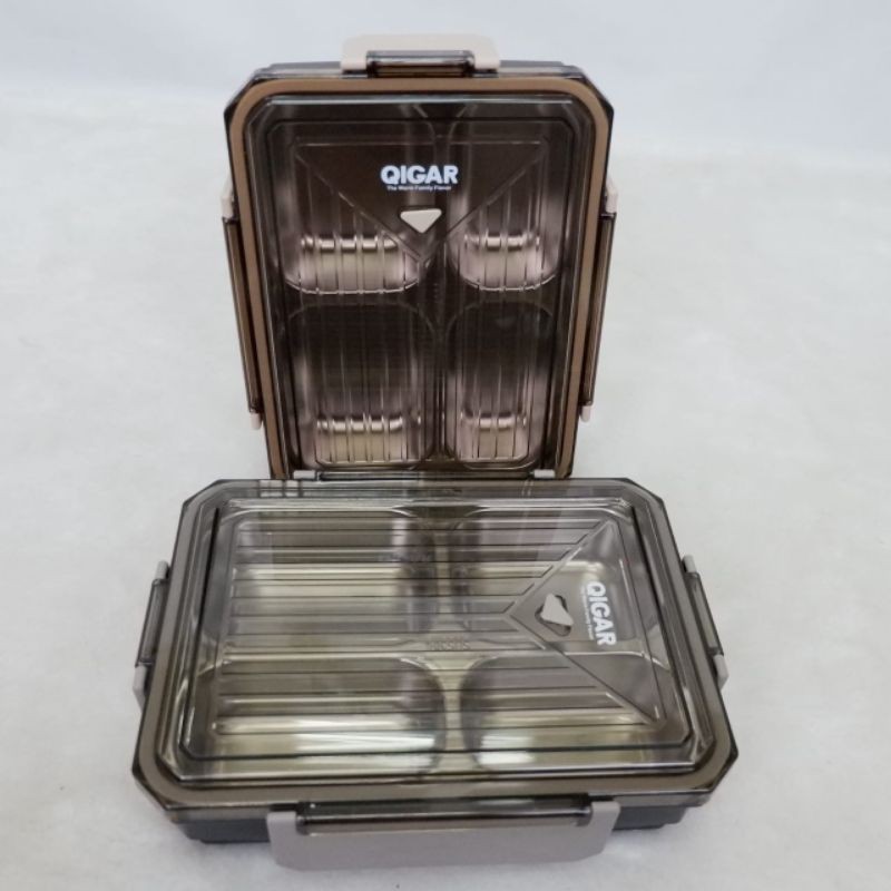 365 Kotak Makan Lunch Box / Tempat Makan Bento Stainless / Container / Lunch Box 1066