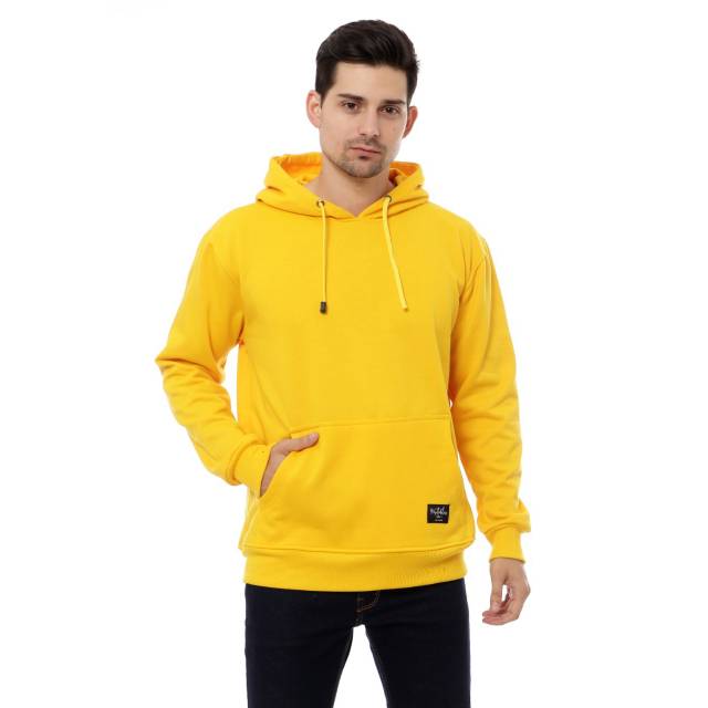 Hoodie mtbs pullover kuning kenari