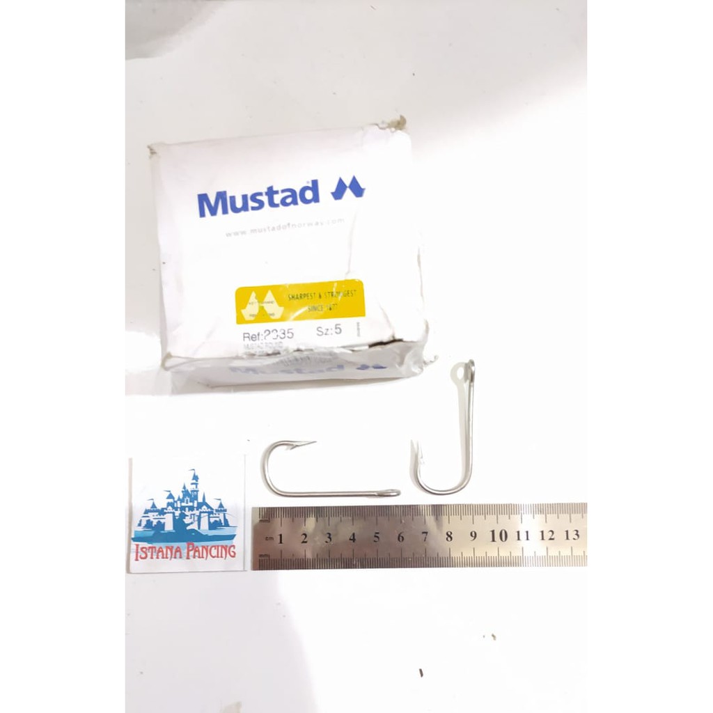 Mata Kail Mustad 2335 / box (isi 100pcs) Size no 5/6/7/8