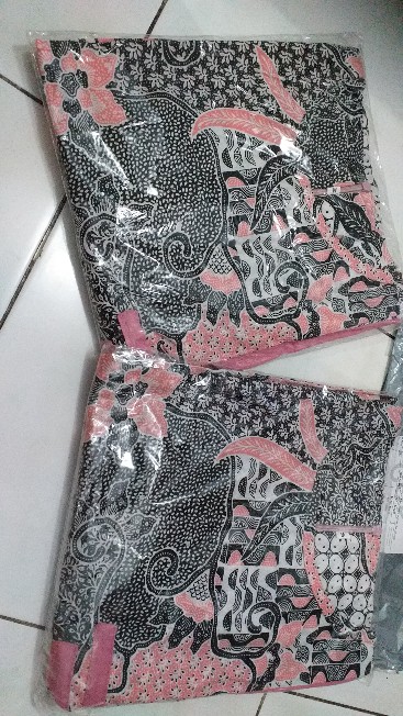 Tey-17 Batik Wanita Asj Sa Hrb026 Kenongo Kemeja Tosca Pendek