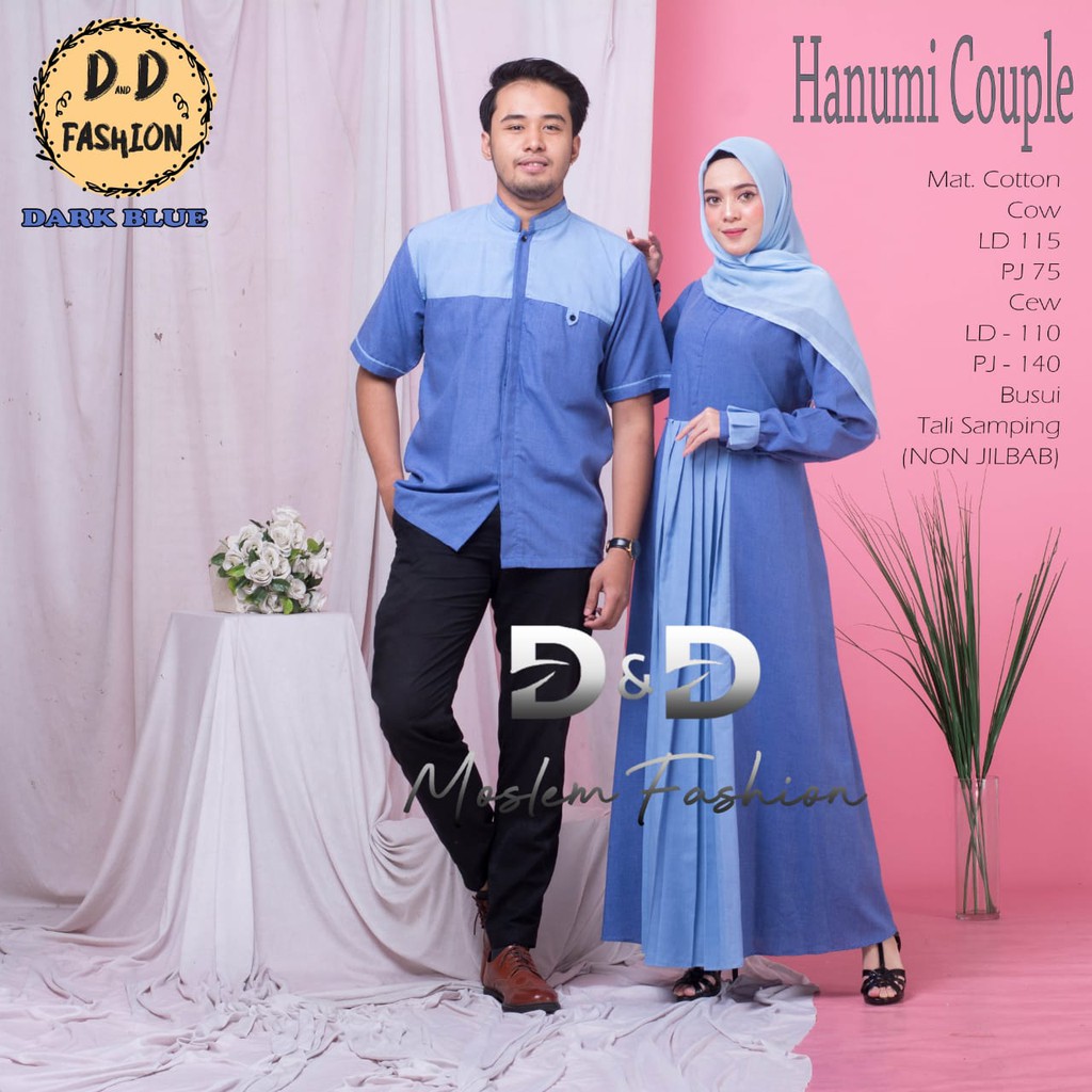 HANUMI BAJU COUPLE BAJU SARIMBIT TERBARU BY ORI D&amp;D