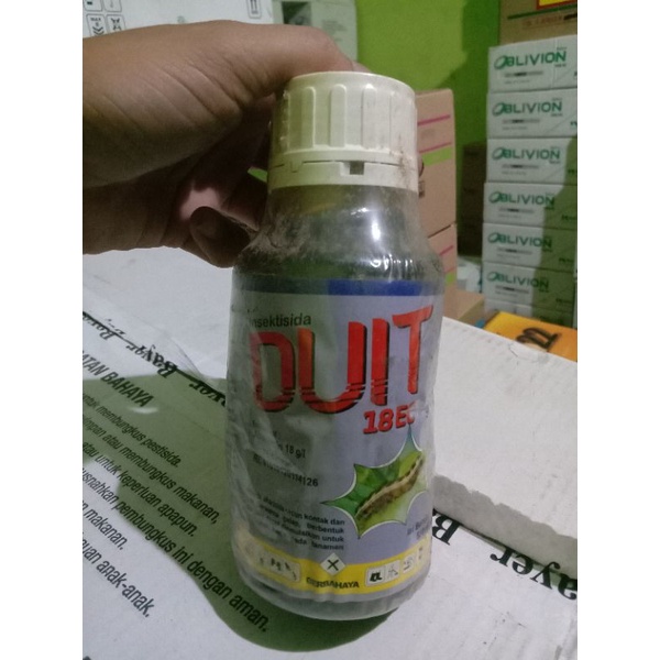 JUAL RUGI INSEKTISIDA DUIT 18EC 500ML (ABAMECTIN) BARANG SESUAI DI FOTO