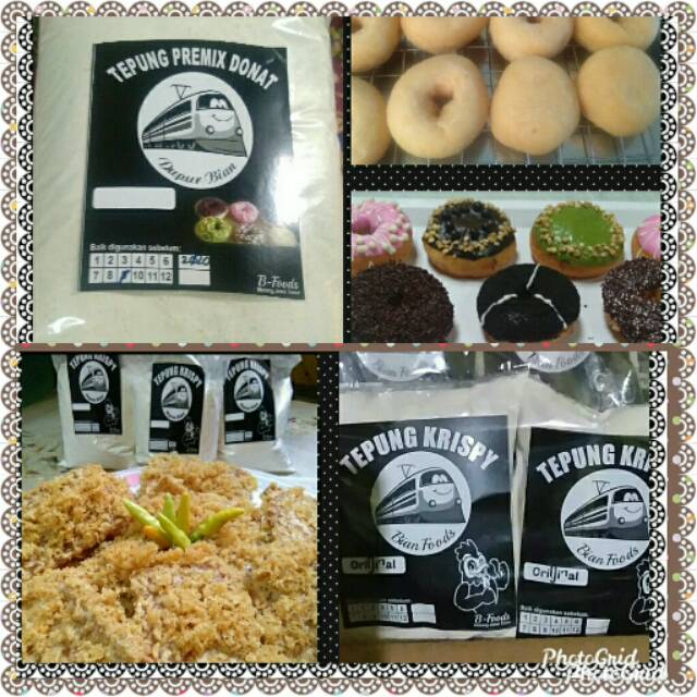 

tepung premix donat & tepung krispy